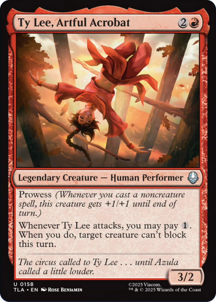 Ty Lee, Artful Acrobat [TLA - 158]
