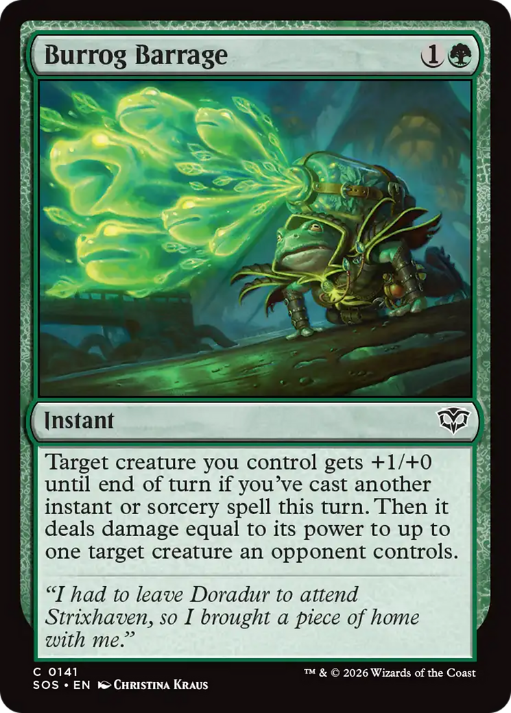 Burrog Barrage [SOS - 141]