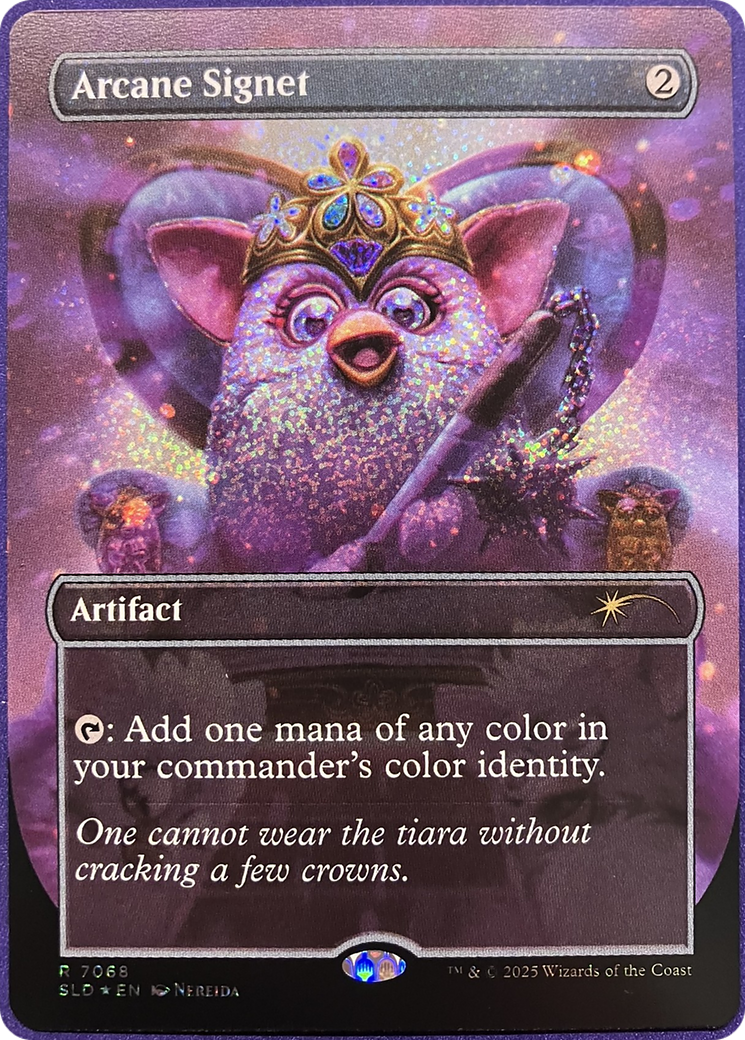 Arcane Signet (7068) (Confetti Foil) [Secret Lair Drop Series]