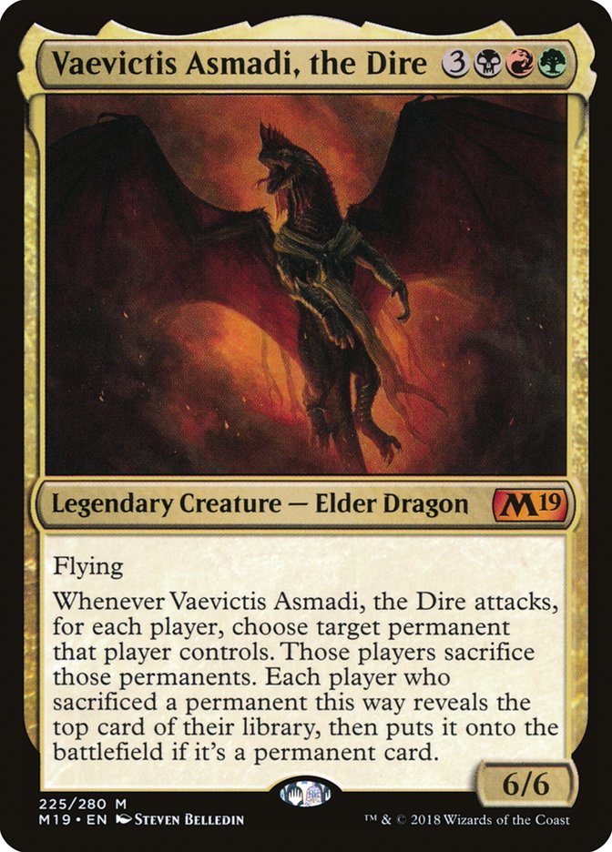 Vaevictis Asmadi, the Dire [M19 - 225]