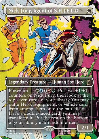 Nick Fury, Agent of S.H.I.E.L.D. (Borderless) (0314) [MSH - 314]