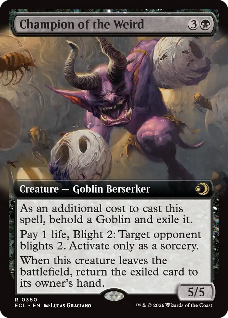 Champion of the Weird (Extended Art) [ECL - 360]