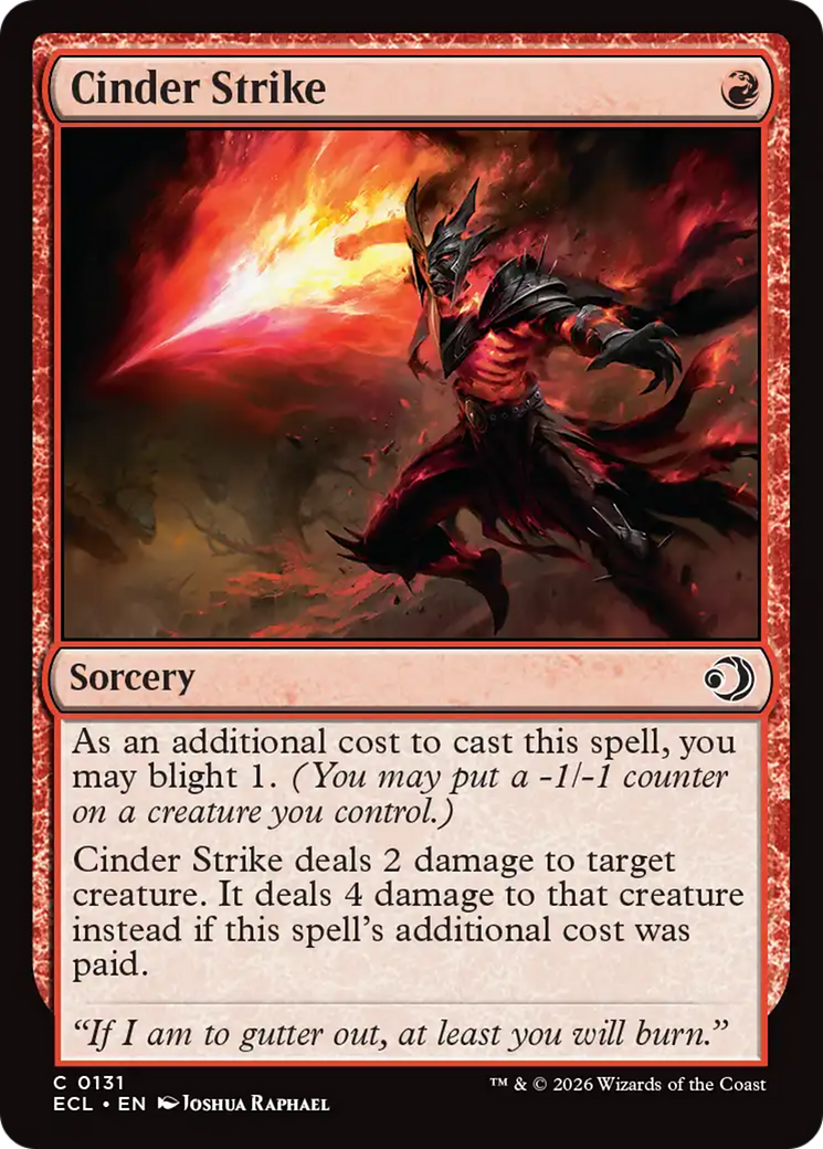 Cinder Strike [ECL - 131]