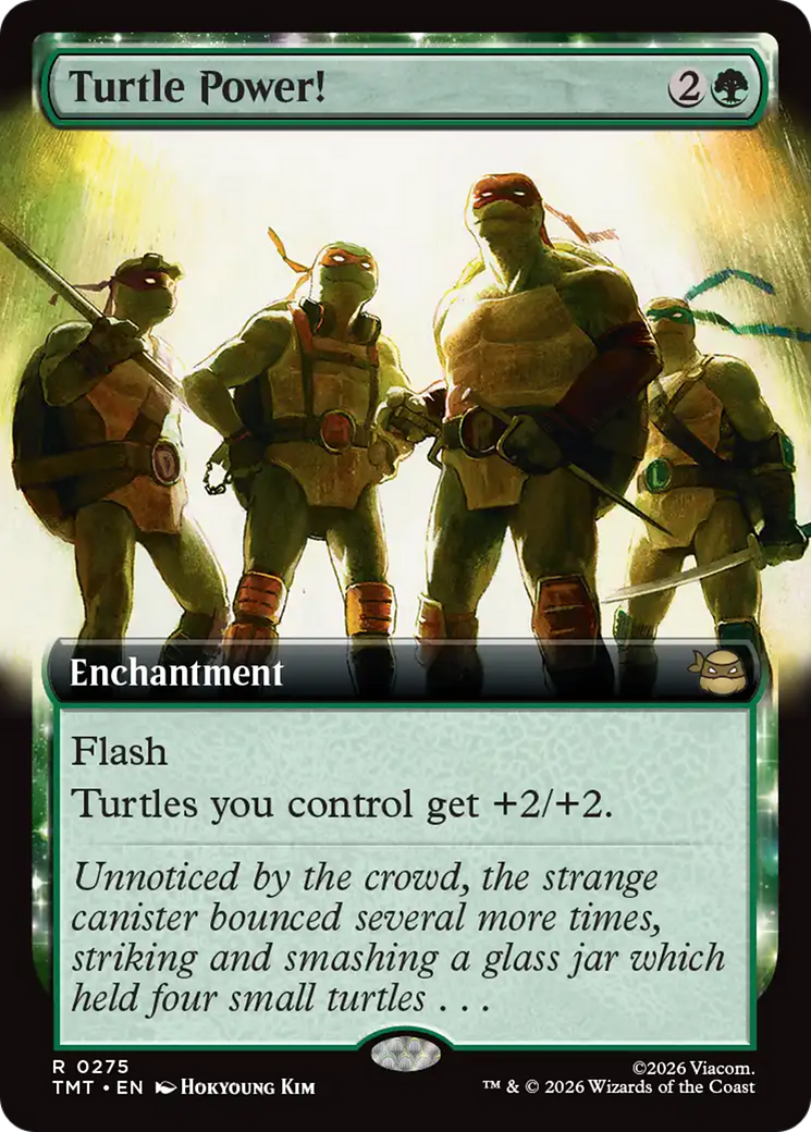 Turtle Power! (Extended Art) [TMT - 275]