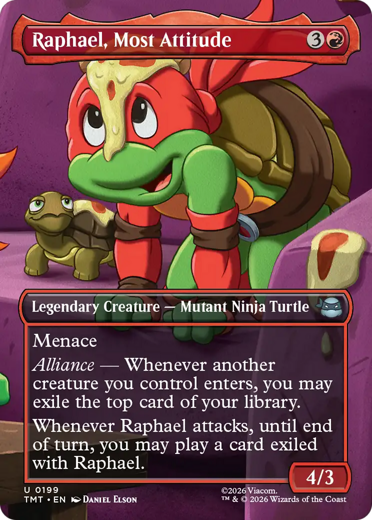 Raphael, Most Attitude (Borderless) [TMT - 199]