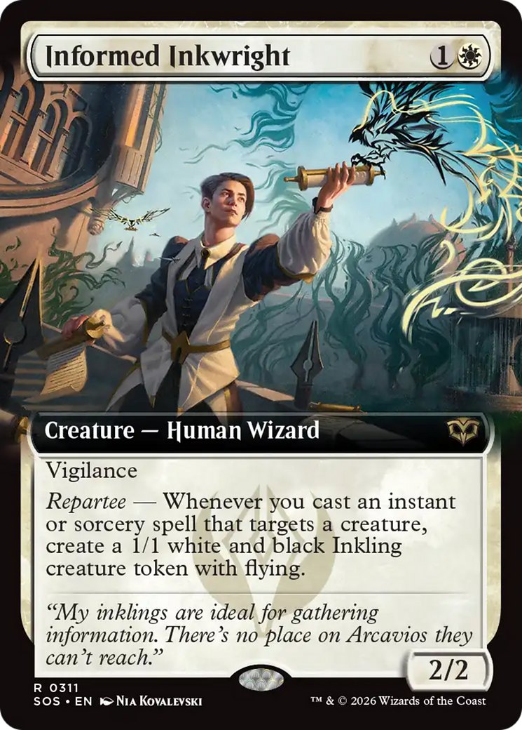 Informed Inkwright (Extended Art) [SOS - 311]