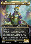 Ms. Bumbleflower (Borderless) [Bloomburrow Commander]