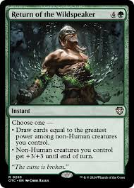 Return of the Wildspeaker [Outlaws of Thunder Junction Commander]