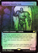 Solemn Simulacrum (Extended Art) (Buy-A-Box) [Foundations Promos]
