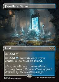 Floodfarm Verge (Borderless) [Duskmourn: House of Horror]