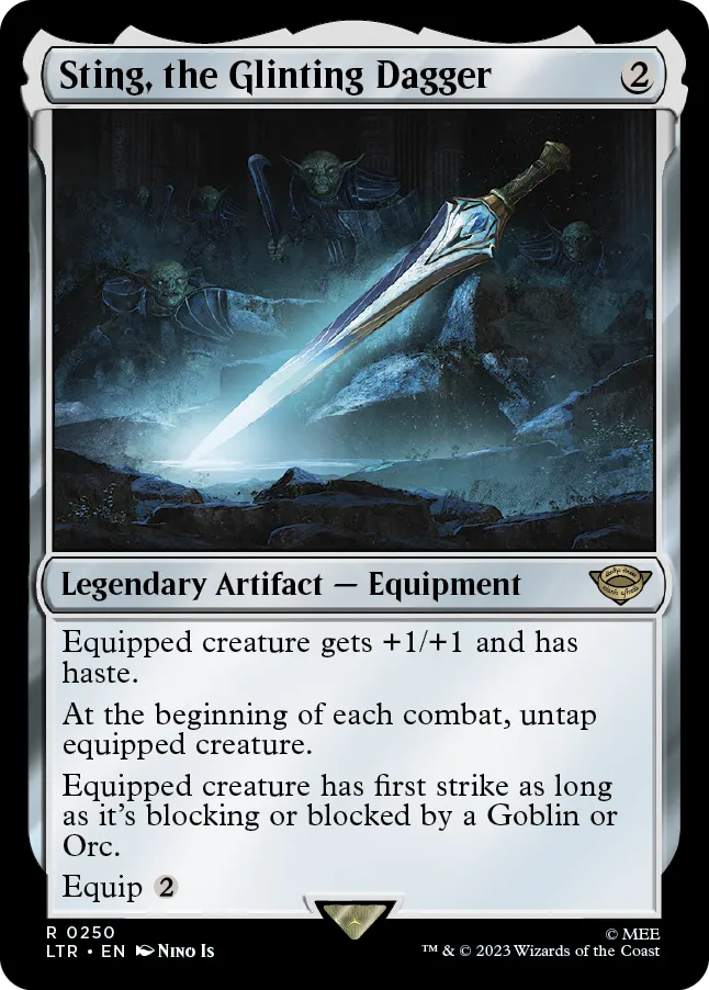 Sting, the Glinting Dagger [The Lord of the Rings: Tales of Middle-Earth]