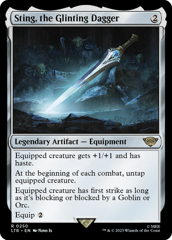 Sting, the Glinting Dagger [The Lord of the Rings: Tales of Middle-Earth]