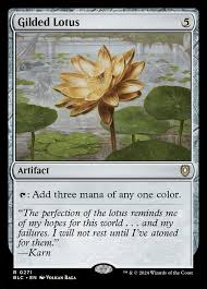 Gilded Lotus [Bloomburrow Commander]