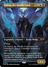 Talion, the Kindly Lord (Borderless Alternate Art) [Wilds of Eldraine]