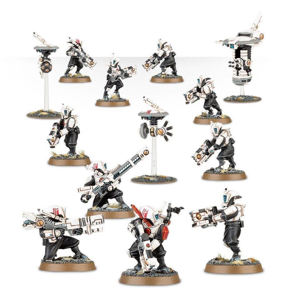 Warhammer 40,000 T'AU EMPIRE  -  PATHFINDER TEAM