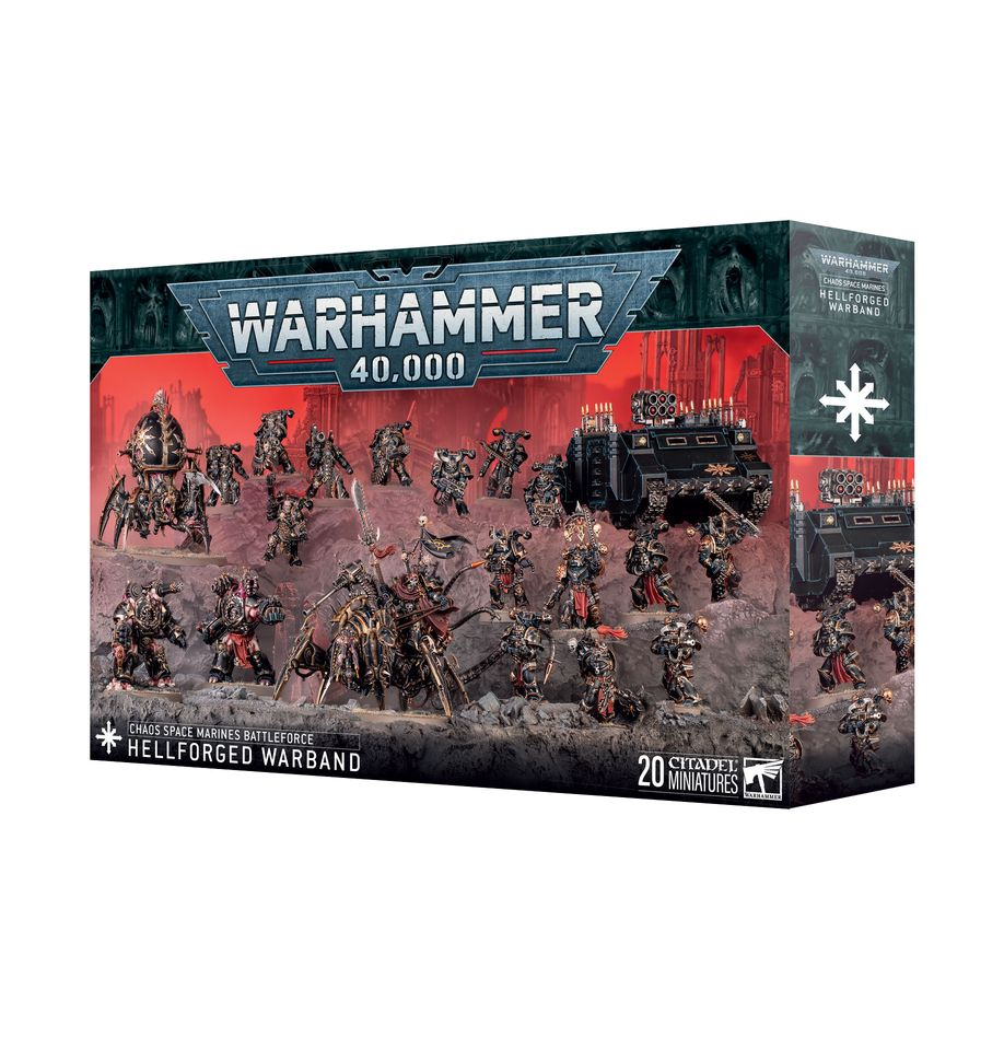Warhammer 40,000 CHAOS SPACE MARINES: HELLFORGED WARBAND