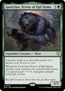 Goreclaw, Terror of Qal Sisma [Bloomburrow Commander]