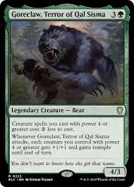 Goreclaw, Terror of Qal Sisma [Bloomburrow Commander]