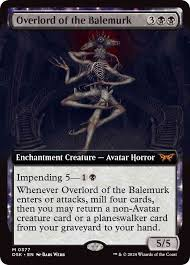 Overlord of the Balemurk (Extended Art) [Duskmourn: House of Horror]