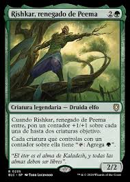 Rishkar, Peema Renegade [Bloomburrow Commander]