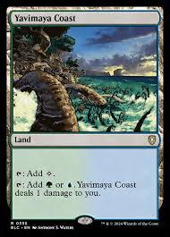 Yavimaya Coast [Bloomburrow Commander]