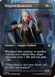 Vengeful Bloodwitch (Borderless) [Foundations]