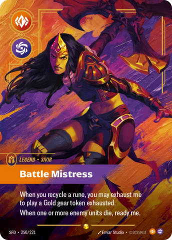 Battle Mistress Foil SFD-250/221