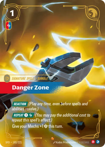 Danger Zone Foil SFD-182/221