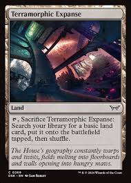 Terramorphic Expanse [Duskmourn: House of Horror]