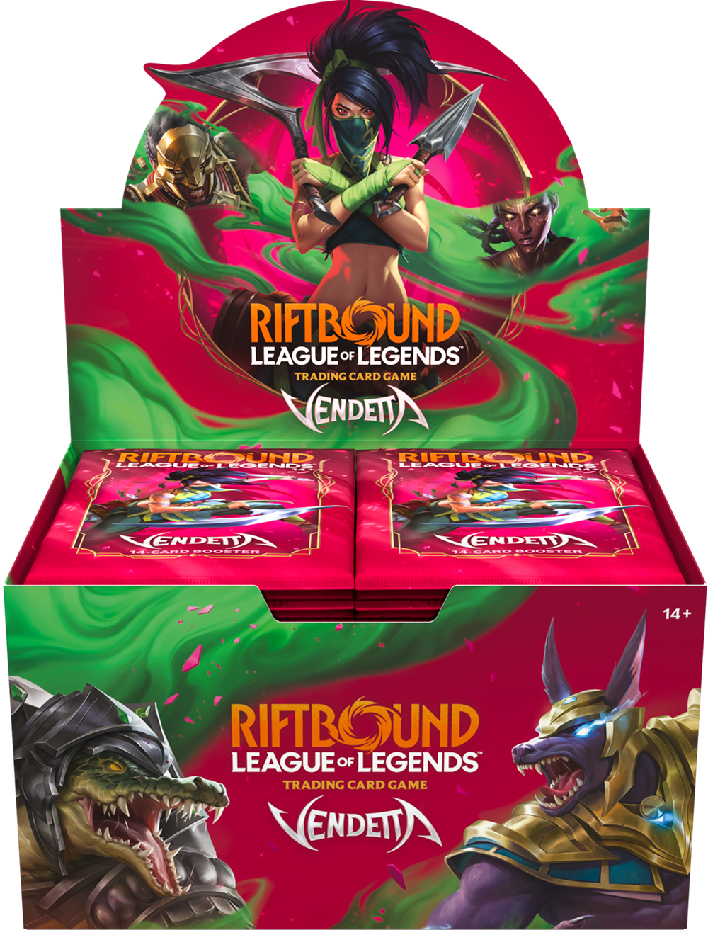***PREORDER***  RIFTBOUND LEAGUE OF LEGENDS TCG VENDETTA BOOSTER DISPLAY