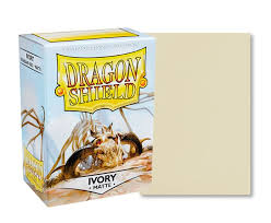 Dragon Shield: Standard 100ct Sleeves - Ivory (Matte)