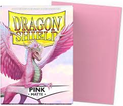 Dragon Shield: Standard 100ct Sleeves - Pink (Matte)