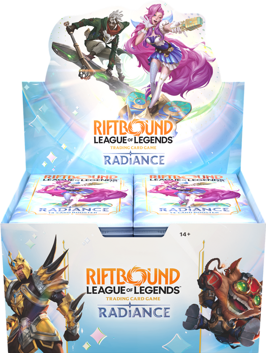RIFTBOUND LEAGUE OF LEGENDS TCG RADIANCE BOOSTER DISPLAY  ***PREORDER***