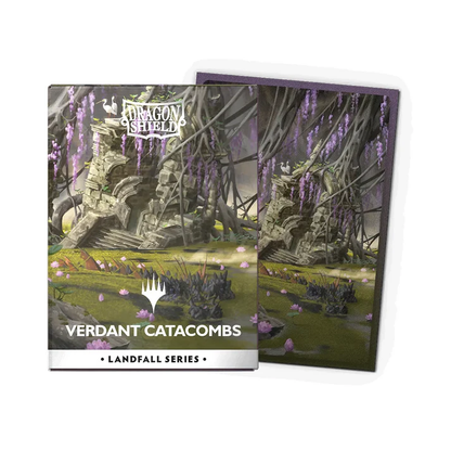 Dragon Shield Matte Dual Sleeves - Standard Size - 100ct - Landfall Series - Verdant Catacombs