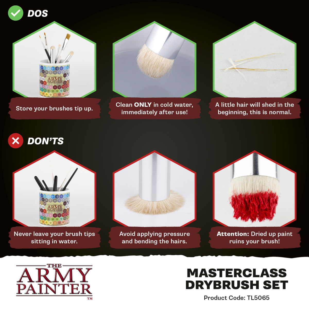 MASTERCLASS DRYBRUSH SET