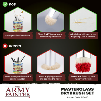 MASTERCLASS DRYBRUSH SET