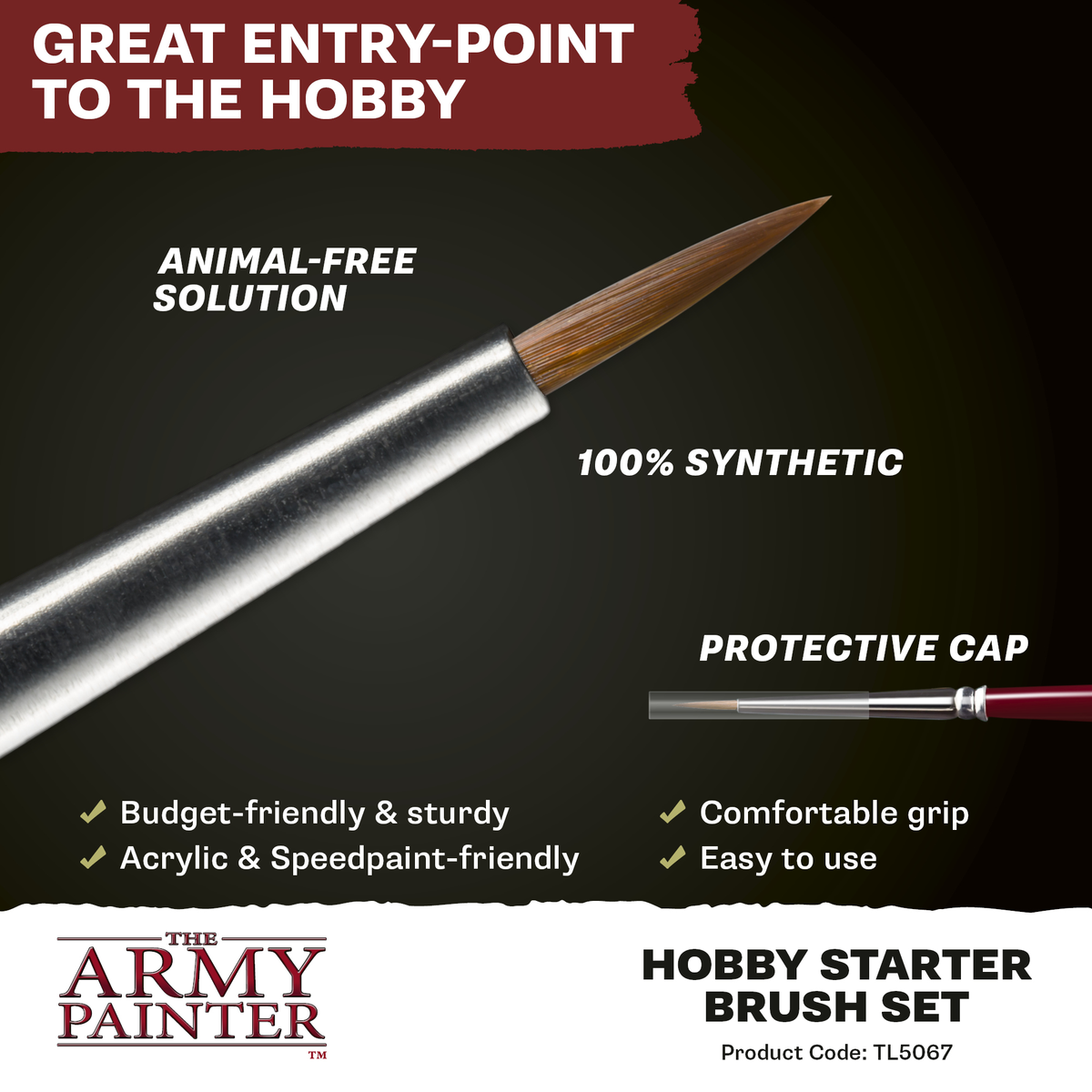 HOBBY STARTER BRUSH SET