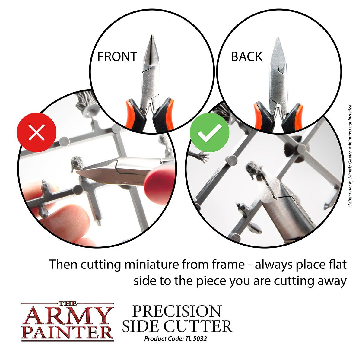 MINIATURE & MODEL TOOLS: PRECISION SIDE CUTTERS
