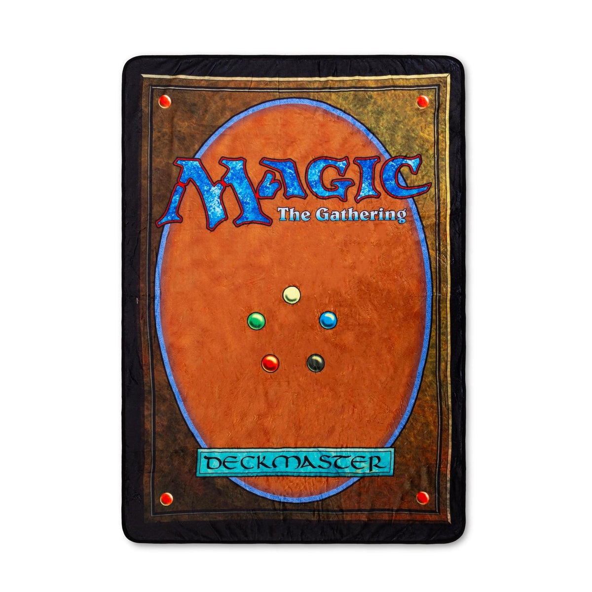 Magic The Gathering Card Back Fleece Throw Blanket 45 x 60