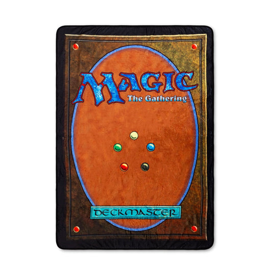 Magic The Gathering Card Back Fleece Throw Blanket 45 x 60