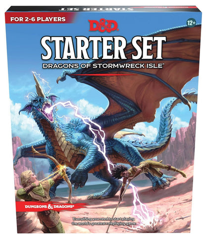 DND RPG STARTER SET DRAGONS OF STORMWRECK ISLE FRENCH EDITION