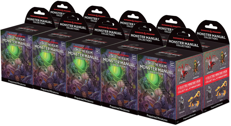 DND ICONS MONSTER MANUAL COLLECTION 1 10CT BOOSTER BRICK