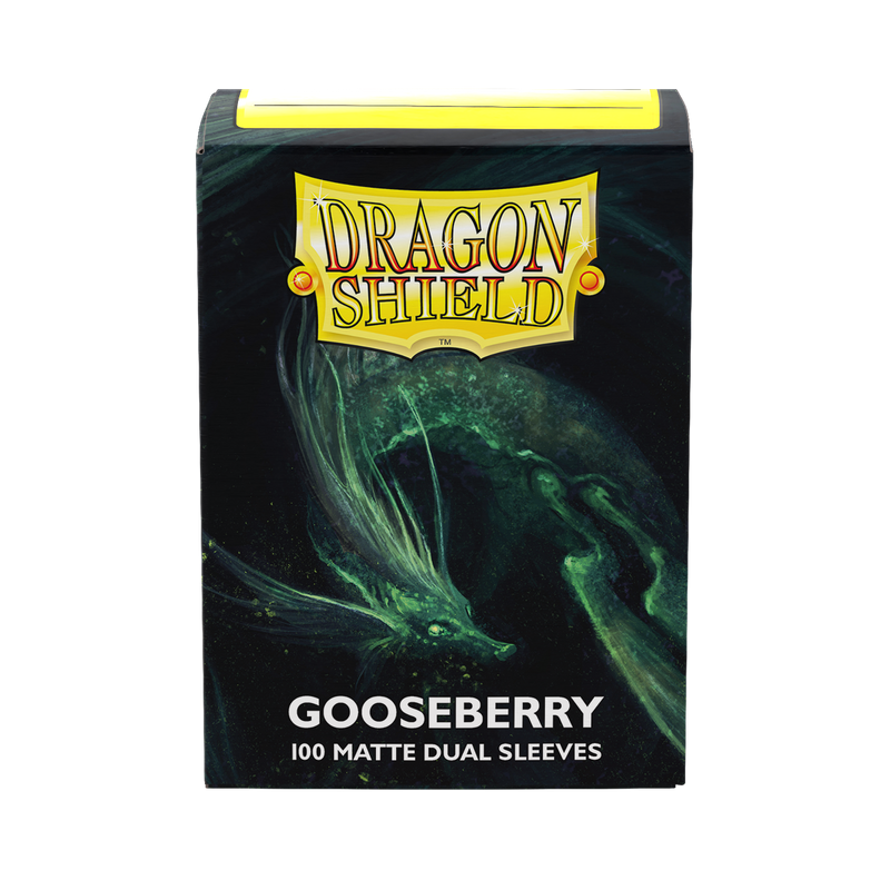 Dragon Shield Sleeves: Matte Dual - Gooseberry 100ct