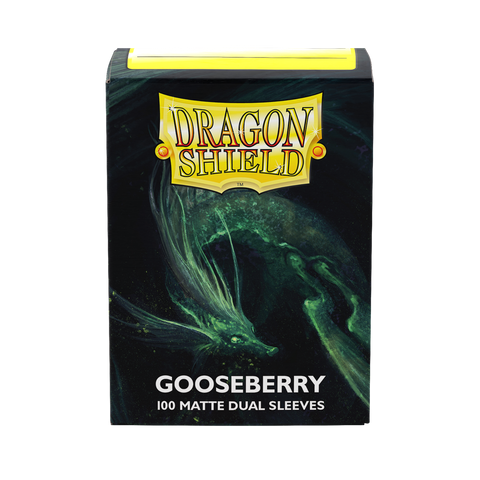 Dragon Shield Sleeves: Matte Dual - Gooseberry 100ct