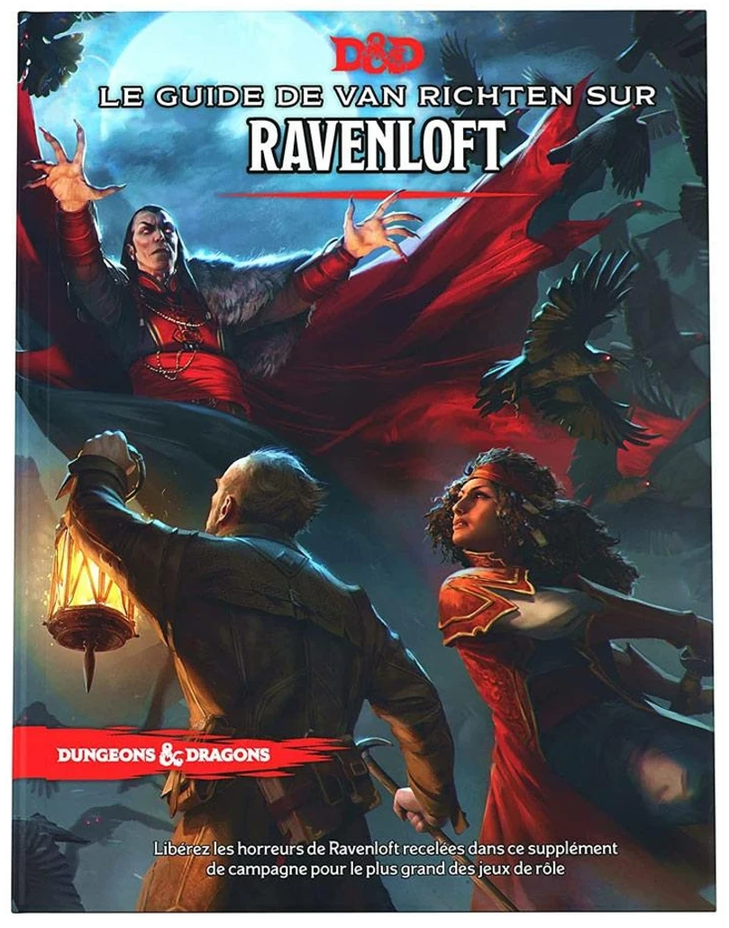 DND FRENCH RPG VAN RICHTEN'S GUIDE TO RAVENLOFT HC FRENCH EDITION