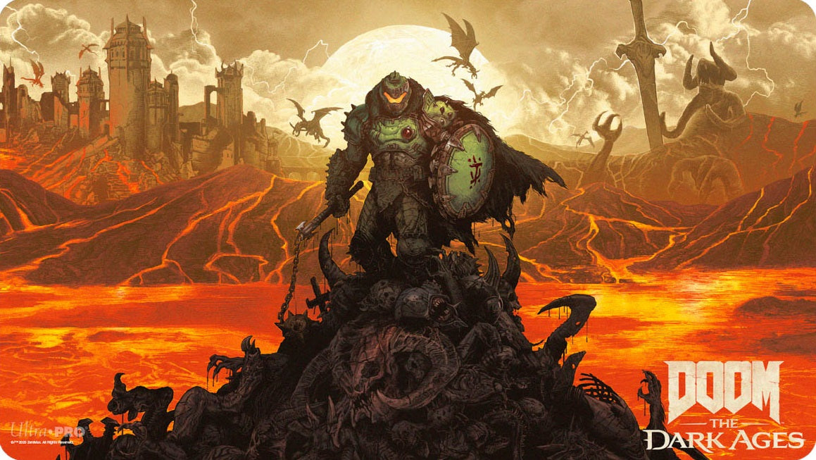 UP PLAYMAT DOOM BETHESDA 2