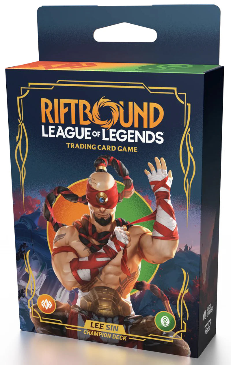 League of Legends Riftbound TCG: Origins - Champion Decks Lee Sin - Preorder