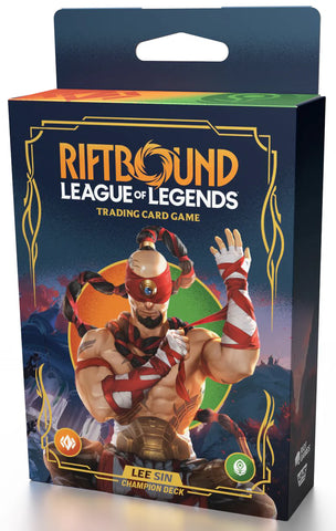 League of Legends Riftbound TCG: Origins - Champion Decks Lee Sin