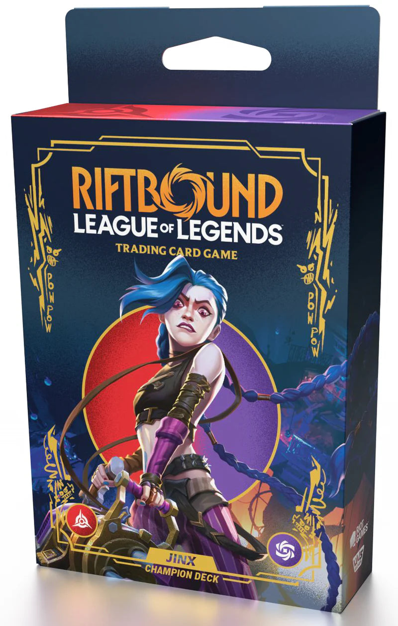 League of Legends Riftbound TCG: Origins - Champion Decks Jinx - Preorder
