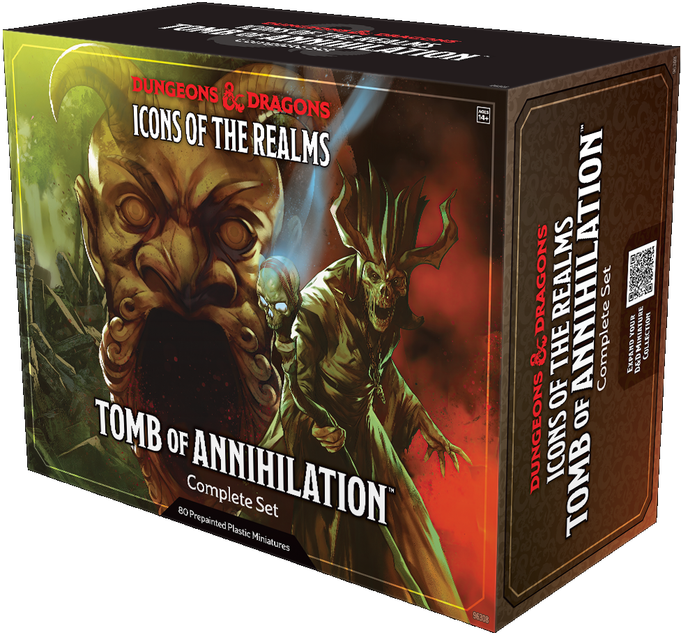 DND ICONS TOMB OF ANNIHILATION COMPLETE SET